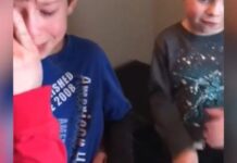 (VIDEO) Djali duhej të nxirrte një dhëmb dhe më pas Vëllai vendosi ta ndihmonte në mënyrë gazmore!