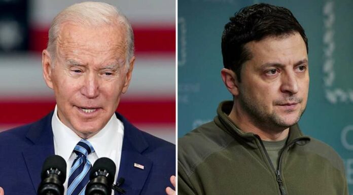 Biden e Zelensky pajtohen për shtimin e sanksioneve ndaj Rusisë