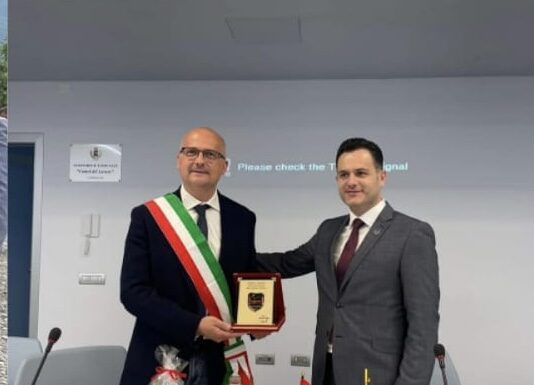 Blerim Sejdiu i Lëvizjes BESA, mirëpritet nga shumë atdhetarë Italian