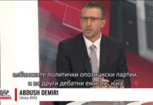 Demiri: Një bashkëpunim i sinqertë opozitar e dërgon BDI-në në opozitë!