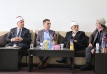 Bilall Kasami e feston bajramin me hoxhallarët e Tetovës