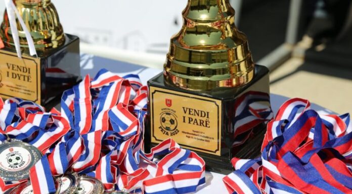 Kreu i Komunës së Tetovës z. Bilall Kasami ka qenë pjesëmarrës në turneun mbarëkombëtarë për fëmijë U15 “PEJA 2022”